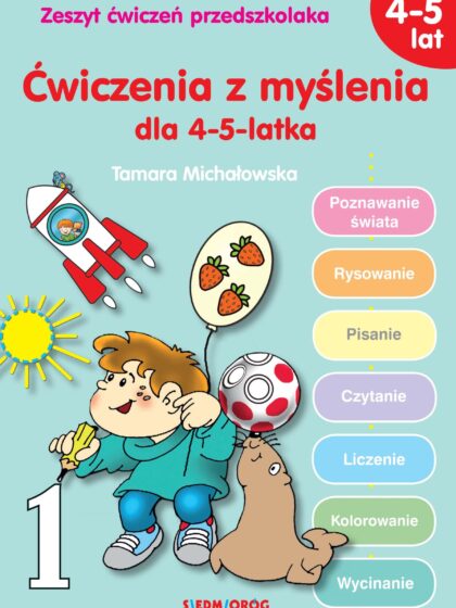 Ćwiczenia z myślenia dla 4-5-latka